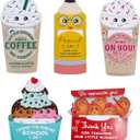 Teacher Appreciation Gift Card Holders, 10 cards - 2 of each design, End of the Year Teacher Gifts, Back to School, Employee or Staff Gifts, 5" x 7", pre-cut to perfectly fit any gift card