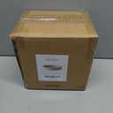 theterra 7.5'' Ceramic Pasta Bowls, Salad Bowls Set of 4, Stoneware Serving Bowls for Fruits, Noodle, Dinner, House-warming Wedding Present, Cappuccino