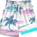 Boys Swim Trunks Compression Liner Kids Bathing Suit Quick Dry Swim Shorts 4-13 Years