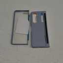 SURITCH for Samsung Galaxy Z Fold 5 Case with Kickstand and S Pen Holder [S Pen NOT Included], Phone Case for Z Fold 5 2023 -Gray Blue