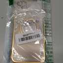 Misscase for iPhone 15 Plus Magnetic Glitter Case Compatible with MagSafe,Full Protection Slim Shockproof Anti-Scratch Case with Camera Lens Protector Logo View Dust-Proof Net for Women Gold