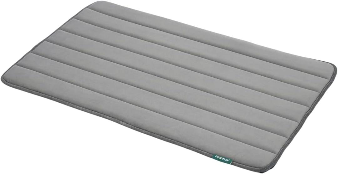 BALANCE Dog Crate Pad, Dog Foam Crate Mat Kennel Pad, Washable Water-Resistant Pet Bed Flat Dogs Cage Mat for Large Dogs (36.0"L x 23.0"W x 0.8"Th, Brown)