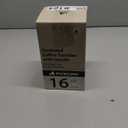 16 oz Insulated Coffee Mug for Office: 2-in-1 Straw Flip Lid, Keep Cold 24H, Fit in Car Cupholder, Leakproof, Stainless Steel Coffee Tumbler with Handle for Travel, Sports, Gifts and Home (Oat)