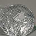 10" Inch (net 3/8" x 3/8" Inch) Duct End Cap with Steel Mesh - Round Galvanized Steel Cap, Steel Screen - Vent Duct End Cap 