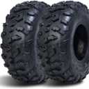 HALBERD 145/70-6 Tires for Go Kart Street Mini Bike, 4PR Off-road ATV Tires 145 70-6, Tubeless, Set of 2, HU01