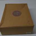 Ling's Moment Fall Artificial Wedding Arch Flowers Kit Pack of 4, 2pcs Hanging Flower Arrangement 2pcs Drapes Ceremony Rose Arbor Backdrop Brunt Orange Terracotta Floral Party Autumn Outdoor Decor