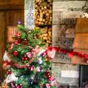 NOLITOY Spherical Christmas Tree Topper Ornaments, 9 Inch Plastic Glitter Finals Tree Topper Decorative Ornament Holiday Indoor Suitable for Home Party Decoration, Silver