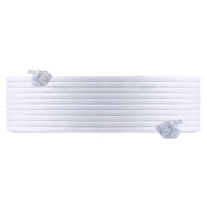 GE Power Gear Telephone Line Cord, 25 Feet, Phone Cord, Modular Jack Ends, Works for Phone, Modem or Fax Machine, for Use in Home or Office, White, 76119, 4 Pack