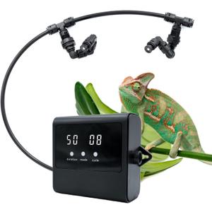 MrReptile Reptile Mister Humidifier, Automatic Mister for ReptilesIndoor Plants, Upgrade MS100 Mister, Reptile Misting System