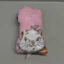RETSUGO Toddler Baby Girls Sweatshirts Casual Pullover Crewneck Winter Long Sleeve Tops Shirts Clothes 3T-8T (5T, A-cute Cat/Pink)
