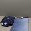 Yakamok Blue and Greyish White Ombre Curtains, Room Darkening Gradient Color Curtains for Bedroom, Light Blocking Thermal Insulated Window Drapes for Living Room(2 Panels, 52x84 Inch)