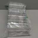 Stackable Water Bottle Organizer, Large Compartment Water Bottle Holder, 4 Tier Clear Water Bottle Organizer for Cabinet, Bottle Rack for Kitchen Organization and Storage - Hold 16 Bottles