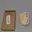 uxcell 1pc 53inch Drawstring Cords Replacement Drawstring Hoodie String Sewing Tool with Easy Threader for Hoodie Sweatpants Jackets Pants Hats Coats Bags, Pale Yellow