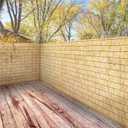 Natural Reed Fencing Rolls,5.5FT X 16.4FT Reed Screen Curtain Fence Covering Privacyo for Outdoor Backyard Patio（Yellow）