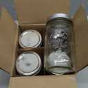 Ball Glass Mason Jars with Lids and Bands, Used for Canning, Pickling, Juice, Jam, Jelly (Quart, 32 Ounce (Pack of 4))
