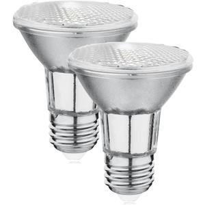 PAR20 7W LED Range Hood Light,E26 120V Dimmable Warm White 595lm, Waterproof IP65, Replacement 50W Halogen Cup. Spot Bulbs for Kitchen Appliances, Track Lighting, Outdoor Landscaping 2 Pack