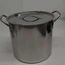 IMUSA USA Stainless Steel Stock Pot 20-Quart, Silver