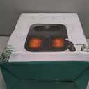 KNQZE Foot Massager with Heat and Remote, Shiatsu Deep Kneading Feet Massager for Plantar Fasciitis & Neuropathy, Foot Warmer, Gifts for Mom Women Men Dad, Fits Up to Men Size 12 (Black)