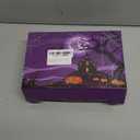 Halloween Decorations Outdoor, 250LED 23x18 FT Giant Spider Web with Purple Lights, Lighted Triangular Black Spider Web with Sturdy Wire, Waterproof, Timer, 8 Modes for Yard Halloween Dcor