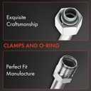 A-Premium A/C Suction Hose & Discharge Line Hose Assembly Compatible with Ford F-150/Bronco 1994-1996, F-250/F-350 1994-1997, 5.0L 5.8L, OHV, Petrol