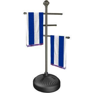 Hestiasko Pool Towel Rack Outdoor, 59" Metal Outdoor Towel Rack for Hot Tub with 3 Adjustable Bars, Patio & Hot Tub Accessories for Adults, Upscale Pool Towel Holder - Gray (Grey)