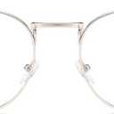 Retro Nearsighted Glasses Unisex Metal Distance Glasses