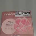 Momcozy Larger Breast Therapy Packs, Hot and Cold Breast Pads with 2 Soft Covers, Breastfeeding Essentials2 PackPink