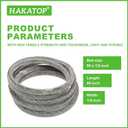 M126009 Lawn Mower Belt for LT155 LT165 Lawn Mower Belt M45254 1/2 x 86 inch