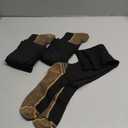 Pembrook 3 Pairs Copper Compression Socks Men 20-30 mmHg, Black Compression Socks, Support for Running Athletic Cycling Hiking, Good for Edema and Varicose Veins