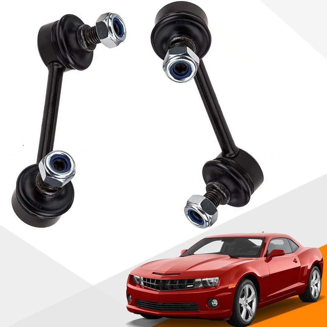 K750184 (Set of 2) Front Sway Stabilizer Bar End Link Kit Compatible for 07-10 Edge, 07-14 CX-9, 07-10 MKX, 08-09 Pontiac G8, 10-13 Camaro, 11-17 Caprice, 99-05 911