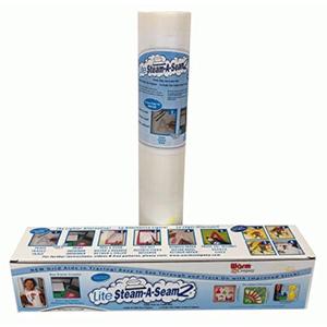 Warm Company Steam A Seam 2 Lite Fusible Web 24" Wide 3 Yard Roll Packed in Kraft Tube