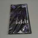 Tudomro 6 Pcs Happy Birthday Tablecloths Happy Birthday Party Decorations Plastic Table Cover Rectangular Cloths for Women Men Baby Shower Party Supplies, 108 x 54 Inch (Black Purple)