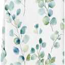 Pengeelia Microfiber Kitchen Towels Leaf Branch Super Absorbent Dish Towels, Green Leaf Decorative Hand Towel for Kitchen Bathroom Bar Washable Fast Drying (1pc)