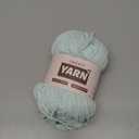 Plush Chenille Chunky Crochet Yarn - Baby Yarn for Crocheting Soft - Velvet Yarns Knitting for Blankets Crafts - Fluffy Amigurumi Yarns 50g / 65.6yd (Pale Cyan)