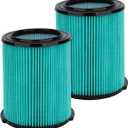 38753 Replacement HEPA Filters Compatible with Craftsman CMXZVBE38753 Wet/Dry Vac Filter for 5 to 20 Gallon shop vacuums,HEPA Filter(9-38753)