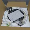 Dimmable Floor Lamp for Living Room, Arc Floor Lamps with Adjustable Drum Shade Pedal Switch, Black and Gold Tall Standing Lamp with 9W LED Bulb, Modern Reading Light Pole Lamp for Bedroom, Office