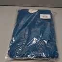 ANRABESS Womens Oversized Batwing Long Sleeve Ribbed Knit Sweaters 2025 Fall Outfits (Small, Royal Blue)