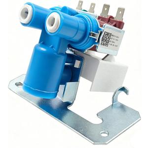 WR57X33326 WR57X10051 Refrigerator Water Inlet Valve for GE Refrigerator Parts, for Kenmore Hotpoint Fridge Ice Maker Water Valve Replacement Part WR57X10032 WR57X10040 AP3672839 PS901314 ETC