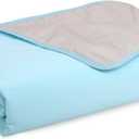 Cooling Blanket for Dogs - Q-MAX>0.4 Waterproof Pet Throw Blanket Bed Cover, Non-Slip Dog Blankets for Couch Protector, Washable Furniture Cover for Summer, Blue,40x60