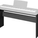 L200B Furniture Stand compatible for YAMAHA P225B/P143/ P145/P223, Wooden, Black