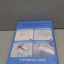 GDHOMM Door Draft Stopper for Bottom of Door, Adjustable Door Sweep Door Draft Blocker Door Gap Filler, Energy Saving, Keeps Sound Draft Light Out - Fits 30” to 36” Door