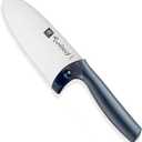 ZWILLING Twinny Stainless Steel Children's Chef's Knife, 10cm, Rounded Blade, Child-Friendly Design, Plastic Handle, Blue
