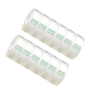 12 Rolls Clear Tape Refills Roll Transparent Tape Refill Rolls for Office, Home, School, 3/4-Inch x 1000 inch