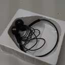 3.5mm Open Ear Headphones Wired headphones with Mic, 3.5mm+USB Connection, Air Conduction Wired Headset with Premium Sound Ultra-Light USB Headset Perfect for Phones Tablets PC Speakers -Black