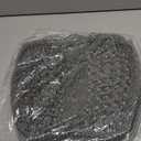 BESKAR XL Large Foot Scrubber Mat for Use in Shower - Shower Foot Cleaner to Eliminate Calluses Dead Skin, Foot Massager Mat for Men & Women to Soothe Achy Feet, Non Slip Suction Cups (Gray)