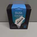 Torkase 13W Dusk to Dawn Light Bulbs- No Timer Required, 1100lm(100W Equivalent), 6000K Daylight, E26 A19 Automatic Sensor LED Bulbs, Built-in Photocell Detector for Boundary,Garage,Patio, 2-Pack (Cool White)