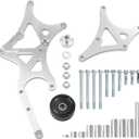 Driver Side Alternator/Power Steering Pump Bracket Compatible with Chevy Silverado GMC Sierra Yukon Tahoe Express Suburban 1500 2500 3500 1999-2014