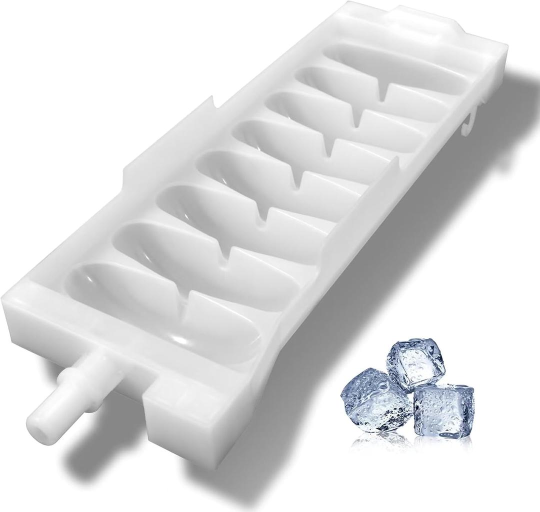 DA63-02284B Ice Cube Tray Compatible with Samsung, Fits Refrigerator Models RS25J500DSG/AA RF217ACRS RS25J500DSR RF18HFENBSR RM2 RB1 RB2 and More, Replace DA63-00284A AP4334981 1795936 PS4149221