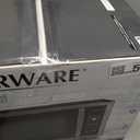 Farberware 1.1 Cu. Ft. Countertop Microwave Oven 1000 Watts Power, Auto Cook Settings, Defrost, Easy Clean and Child Safety Lock - Stainless