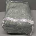 Decorelia Faux Linen Farmhouse Table Cloth 60"x104" Rectangle Table, Sage Green Waterproof Outdoor Washable Cloth Tablecloth for Rectangular Dining Room Kitchen Outdoor Party Restaurant Decor Pack of 6